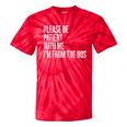 Please Be Patient With Me I’m From The 90s Kid Nostalgia Tie-Dye T-Shirts Red Tie-Dye