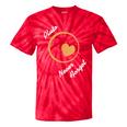 Pluto Never Forget Space Nostalgia Planetary Humor Tie-Dye T-Shirts Red Tie-Dye