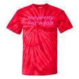 Too Pretty For a Job Y2k Aesthetic 2000s Nostalgia Tie-Dye T-Shirts Red Tie-Dye