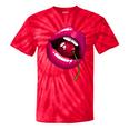 Rainbow Lips With a Cherry In The Mouth 80s Nostalgia Premium Tri-Blend Tie-Dye T-Shirts Red Tie-Dye Rainbow Lips With a Cherry In The Mouth 80s Nostalgia Premium Tri-Blend Tie-Dye T-Shirts Red Tie-Dye