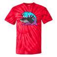 Retro 80s Shark Whale Diving Nostalgia Shark Party Tie-Dye T-Shirts Red Tie-Dye Retro 80s Shark Whale Diving Nostalgia Shark Party Tie-Dye T-Shirts Red Tie-Dye