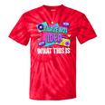 Retro 80s Style 90s Pop Fashion Nostalgia Eighties Music Tie-Dye T-Shirts Red Tie-Dye