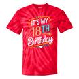 Retro It's My 18th Birthday Boho Nostalgia Women Kids Tie-Dye T-Shirts Red Tie-Dye