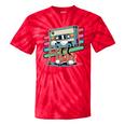 Retro Old Cassette Tape Cartoon With Walker Nostalgia Premium Tri-Blend Tie-Dye T-Shirts Red Tie-Dye Retro Old Cassette Tape Cartoon With Walker Nostalgia Premium Tri-Blend Tie-Dye T-Shirts Red Tie-Dye