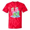 Retro Soft Drinks 80s 90s Nostalgia Cute Anime Aesthetic Tee Tie-Dye T-Shirts Red Tie-Dye