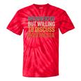 Retro Soul Introverted But Willing To Discuss Nostalgia Tie-Dye T-Shirts Red Tie-Dye Retro Soul Introverted But Willing To Discuss Nostalgia Tie-Dye T-Shirts Red Tie-Dye
