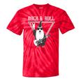 Rock & Roll Wizard Music Nostalgia Premium Tri-Blend Tie-Dye T-Shirts Red Tie-Dye