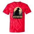 Spaghetti Western Cowboy Culture Classic Western Nostalgia Tie-Dye T-Shirts Red Tie-Dye