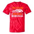 This Station Wagon Runs On Nostalgia Wagon Tie-Dye T-Shirts Red Tie-Dye