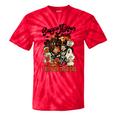 Support Your Local Trick Or Treaters Retro Spooky Nostalgia Tie-Dye T-Shirts Red Tie-Dye