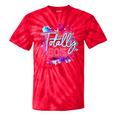 Totally 80's Colorful Retro 1980s Style Nostalgia Vibe Tie-Dye T-Shirts Red Tie-Dye