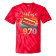 Vintage 1970 Retro Cassette Tape 70s Born Nostalgia Birthday Tie-Dye T-Shirts Red Tie-Dye Vintage 1970 Retro Cassette Tape 70s Born Nostalgia Birthday Tie-Dye T-Shirts Red Tie-Dye