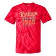 Vintage 1978 Retro Year Groovy 70s For Dad Nostalgia Tie-Dye T-Shirts Red Tie-Dye