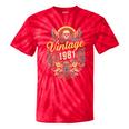Vintage 1981 Retro Badge Nostalgia Eighties Compass Skull Tie-Dye T-Shirts Red Tie-Dye Vintage 1981 Retro Badge Nostalgia Eighties Compass Skull Tie-Dye T-Shirts Red Tie-Dye