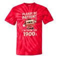 Women's Please Be Patient I'm From The 1900s Vintage Men Women Tie-Dye T-Shirts Red Tie-Dye
