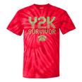 Y2K Survivor 2000s Nostalgia Retro Vintage Nostalgic Tie-Dye T-Shirts Red Tie-Dye Y2K Survivor 2000s Nostalgia Retro Vintage Nostalgic Tie-Dye T-Shirts Red Tie-Dye