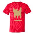 Yk2 Cat With Tomboy Tail 90s Nostalgia Downtown Indie Tie-Dye T-Shirts Red Tie-Dye