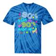 1980s 80's Baby 1990s 90's Made Me Birthday Nostalgia Vibes Tie-Dye T-Shirts Blue Tie-Dye