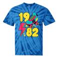 1982 Retro Raised In The 80s Old School Nostalgia Vibes Tie-Dye T-Shirts Blue Tie-Dye 1982 Retro Raised In The 80s Old School Nostalgia Vibes Tie-Dye T-Shirts Blue Tie-Dye