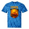 1985 Vintage Sunset Surf Truck Retro Beach Nostalgia Tie-Dye T-Shirts Blue Tie-Dye