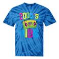 2000's Vibe Hip Hop Costume Early 2000s Party Nostalgia Tie-Dye T-Shirts Blue Tie-Dye