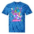 80's Baby 90's Made Me 1980s 1990s Nostalgia Retro Party Premium Tri-Blend Tie-Dye T-Shirts Blue Tie-Dye
