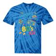 80’s Kid Nostalgia Retro Music Lover Retro 1980s Throwback Tie-Dye T-Shirts Blue Tie-Dye