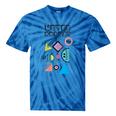 80s Nostalgia Never Forget Tie-Dye T-Shirts Blue Tie-Dye