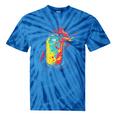 80s Nostalgia Soda Can Tie-Dye T-Shirts Blue Tie-Dye