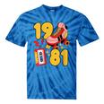 80s Vibes Mixed Tapes & Roller Skates 1981 Nostalgia Retro Tie-Dye T-Shirts Blue Tie-Dye 80s Vibes Mixed Tapes & Roller Skates 1981 Nostalgia Retro Tie-Dye T-Shirts Blue Tie-Dye