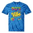 90s Nostalgia Retro Apparel 90'S Vibe Retro Premium Tri-Blend Tie-Dye T-Shirts Blue Tie-Dye