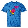 90’s Ring Retro Nostalgia Colorful Throwback Tie-Dye T-Shirts Blue Tie-Dye
