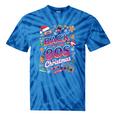Back To-The 80 s Christmas Retro Cassette Boombox Nostalgia Tie-Dye T-Shirts Blue Tie-Dye