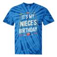 Boho Nostalgia It's My Niece's Birthday Women Kids Tie-Dye T-Shirts Blue Tie-Dye