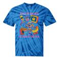 Born In The 80s Raised In The 90s Nostalgia Retro Memories Tie-Dye T-Shirts Blue Tie-Dye