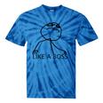 Like A Boss Rage Comic Meme Classic Internet Nostalgia Tee Tie-Dye T-Shirts Blue Tie-Dye