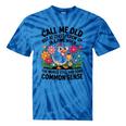 Call Me Old Seniors Nostalgia Retro Humor Casual Tie-Dye T-Shirts Blue Tie-Dye