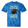 You Can't Scare Me I'm From The 1900s Vintage Camera Tie-Dye T-Shirts Blue Tie-Dye