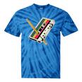 Cassette 90s Costume Party Nostalgia Tie-Dye T-Shirts Blue Tie-Dye