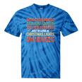 Christmas Lights Nostalgia – Holiday Memory Christmas Spirit Tie-Dye T-Shirts Blue Tie-Dye
