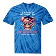 Classic I'm From The 1900s Retro Games Graduating Girl Tie-Dye T-Shirts Blue Tie-Dye