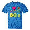 Dad I Love The 80's Retro 80s Nostalgia For Dad Tie-Dye T-Shirts Blue Tie-Dye Dad I Love The 80's Retro 80s Nostalgia For Dad Tie-Dye T-Shirts Blue Tie-Dye