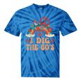 I Dig The 60s Aesthetic Nostalgia 1960's Retro 60s Party Tie-Dye T-Shirts Blue Tie-Dye