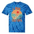 I Dig The 70s Aesthetic Nostalgia 1970's Retro 70s Party Tie-Dye T-Shirts Blue Tie-Dye