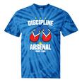 Discipline Arsenal Pinoy Nostalgia Filipino Tsinelas Premium Tri-Blend Tie-Dye T-Shirts Blue Tie-Dye