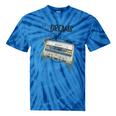 Dreams Of Music Mixtapes Retro Cassette Lifestyle Nostalgia Premium Tri-Blend Tie-Dye T-Shirts Blue Tie-Dye