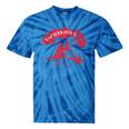 Enchanted Mesa Plateau Nostalgia Tie-Dye T-Shirts Blue Tie-Dye