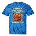 Family Vacation Grand Canyon 2026 Nostalgia Tie-Dye T-Shirts Blue Tie-Dye