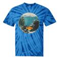 Fish Bowl Frutiger Aero Y2K Retro Vibes Tie-Dye T-Shirts Blue Tie-Dye