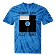 Floppy Disk Computer Nostalgia Fun PC Enthusiast History Tie-Dye T-Shirts Blue Tie-Dye